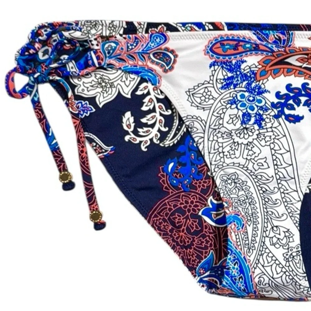 Tommy Bahama Paisley Leaves Reversible String Bikini